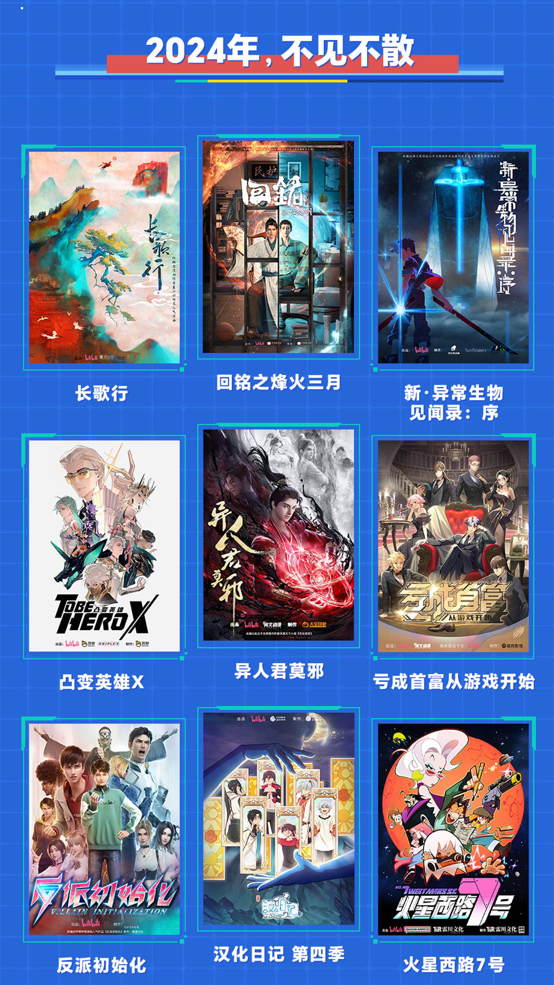 B站國創(chuàng)2023-2024最新片單：四部國漫定檔、幾十部新番發(fā)布PV(圖6)