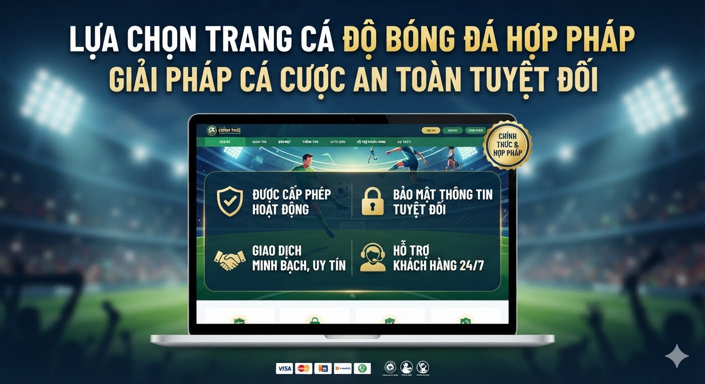 Trang cá độ bóng đá hợp pháp