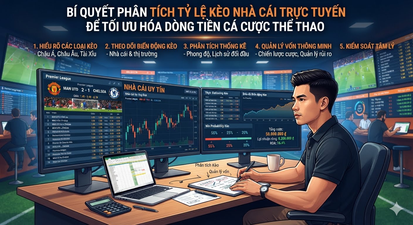 tỷ lệ kèo nhà cái trực tuyến